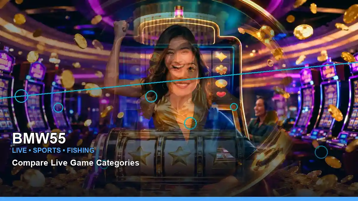 BMW55 right close-up mobile casino first deposit rewards highlighting mobile-friendly casino play