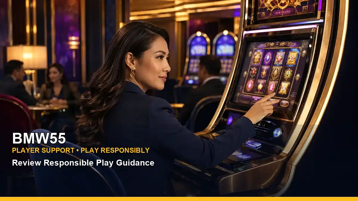 BMW55 high-energy VIP casino rewards in a celebratory layout for Philippine players